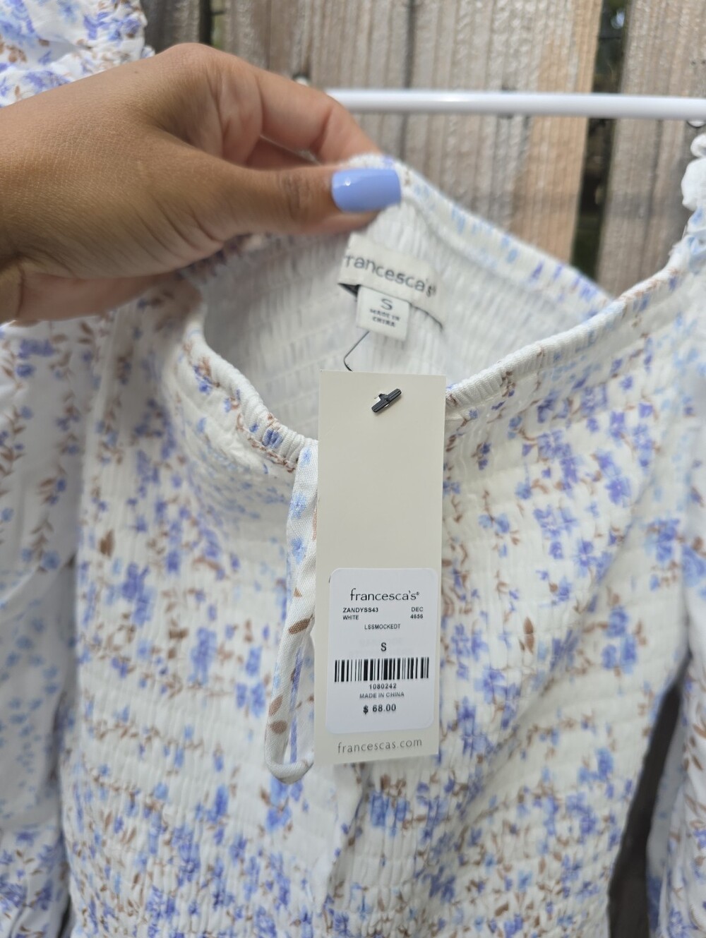 NWT Francescas Ruffle Floral Romper - Picture 6 of 8